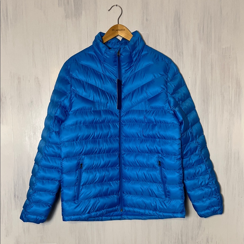 NWT Nathan BFF Puffer Jacket in Aster Blue Size‎ L